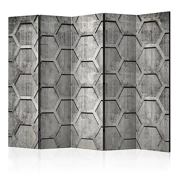 5-teiliges Paravent - Platinum Cubes Ii [room Dividers] günstig online kaufen
