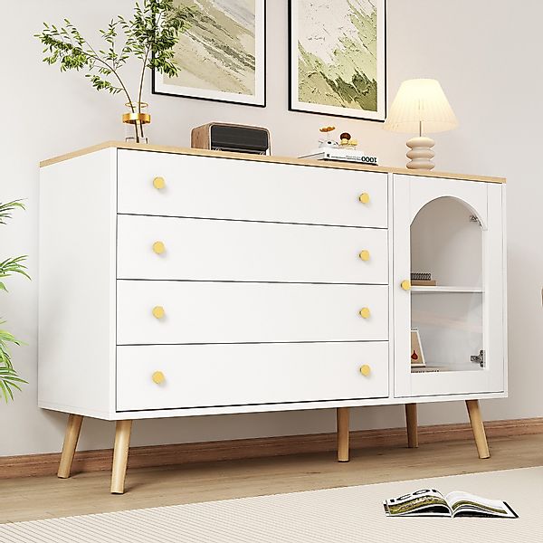 OKWISH Sideboard Elegante Kommode – Goldene günstig online kaufen