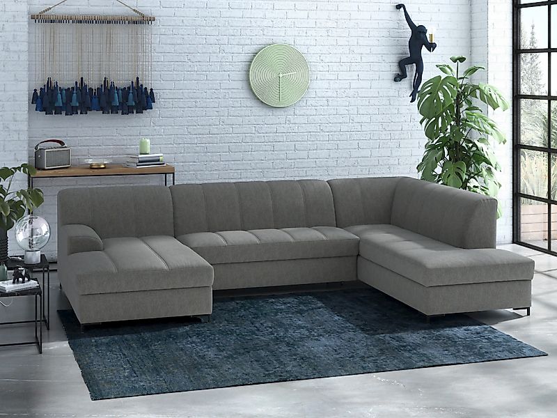INOSIGN Wohnlandschaft "Balme, moderne Formensprache, zeitloses Design, U-F günstig online kaufen
