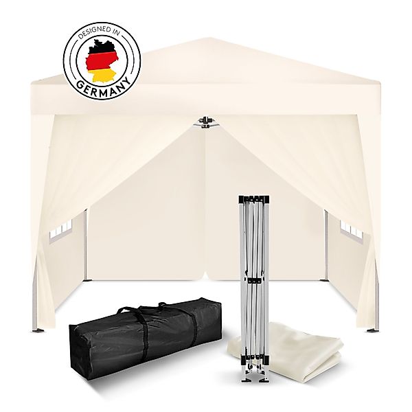 Kronenburg Partyzelt Faltpavillon 2x2 m wasserdicht günstig online kaufen