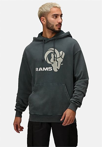 Recovered Kapuzensweatshirt "NFL RAMS MONOCHROME HOODED", (1 tlg.), für all günstig online kaufen