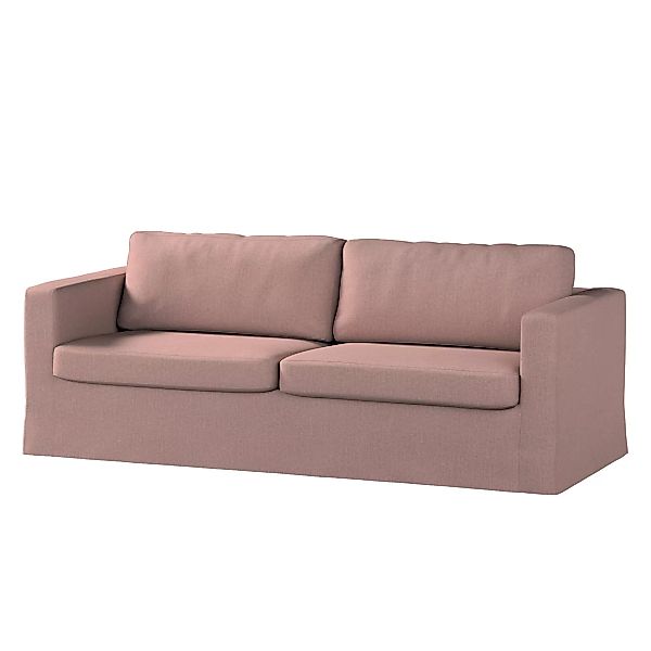 Bezug für Karlstad 3-Sitzer Sofa nicht ausklappbar, lang, altrosa, Bezug fü günstig online kaufen