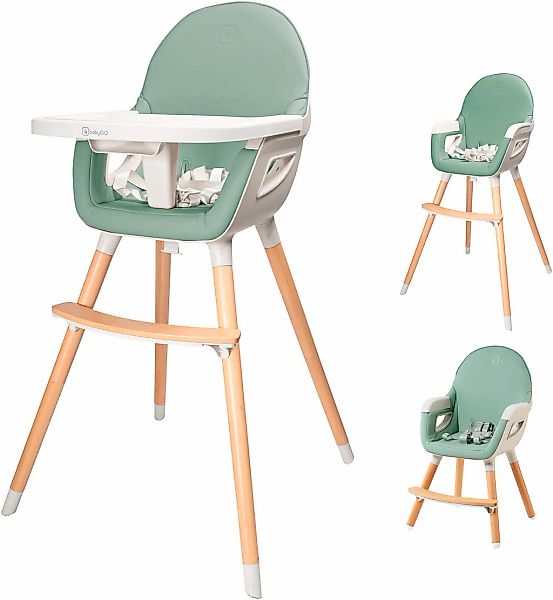 BabyGo Hochstuhl "Scandi - wood" () günstig online kaufen