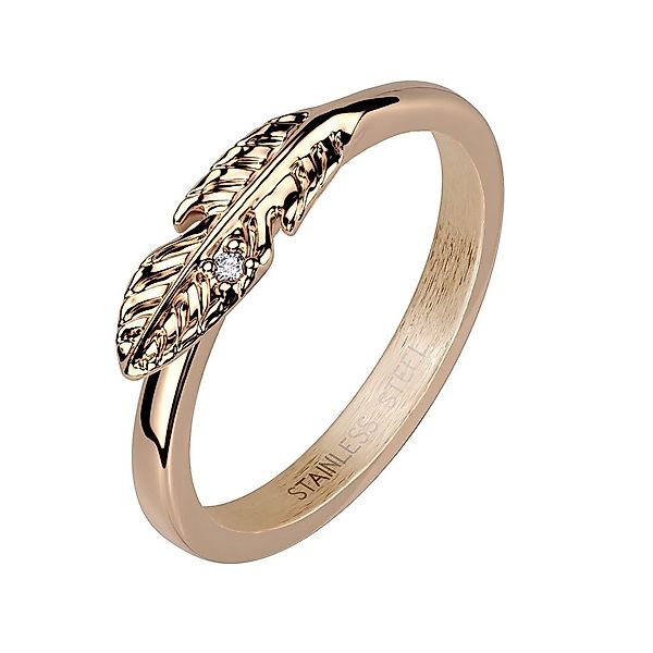Order & Smile Schmuck Fingerring Blatt günstig online kaufen