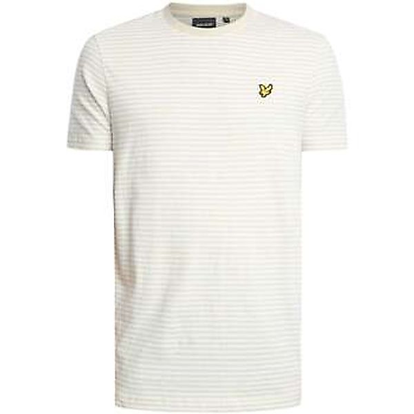 Lyle & Scott  T-Shirt T-Shirt aus Leinenmischung mit bretonischen Streifen günstig online kaufen