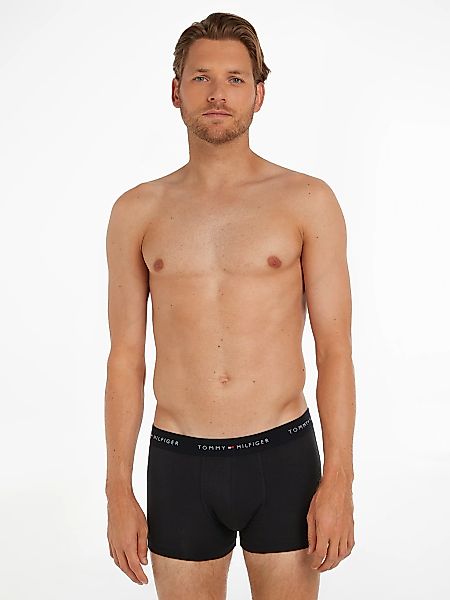 Tommy Hilfiger Underwear Boxer "TRUNK 3 PACK", (3 St.), mit kontrastfarbene günstig online kaufen