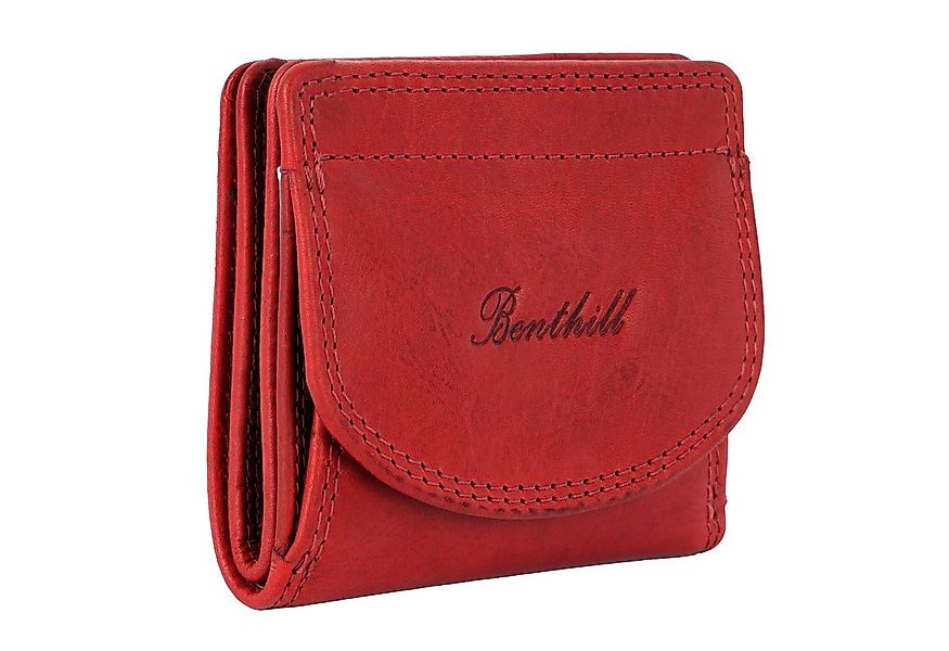 Benthill Geldbörse Klein Echt Leder Wiener Schachtel Portemonnaie Minibörse günstig online kaufen