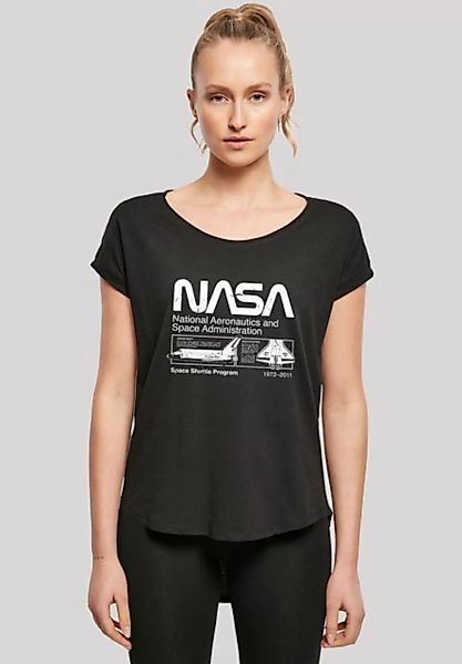 F4NT4STIC T-Shirt NASA Classic Space Shuttle Black Print günstig online kaufen