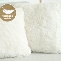 Blumtal Kissenbezug Kunstfell Kissen mit stabilem günstig online kaufen