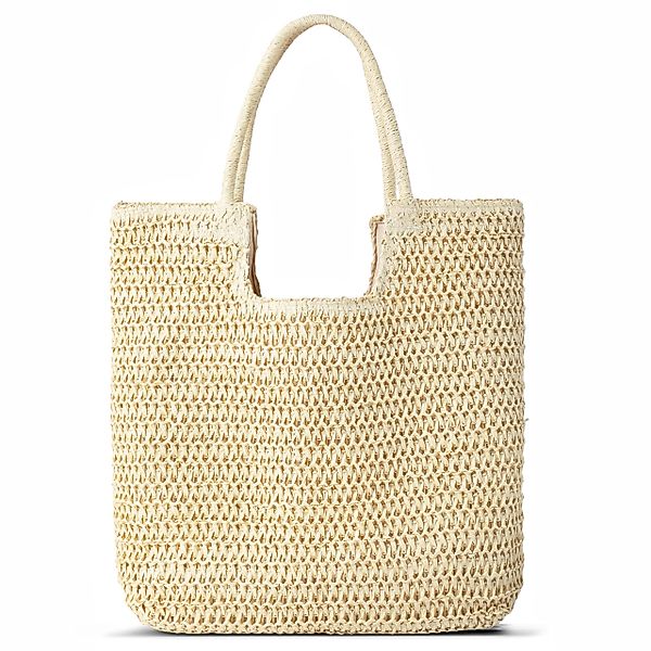 Coonoor Strandtasche Groß Strandtasche mit Reißverschluss günstig online kaufen
