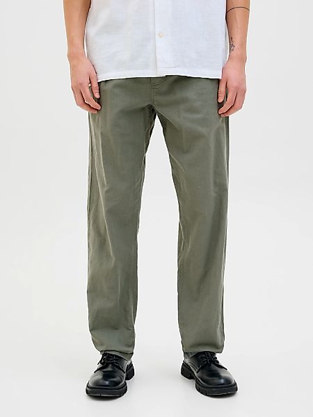 Jack & Jones Herren Jogginghose JPSTKANE SUMMER LINEN BLEND - Relaxed Fit günstig online kaufen