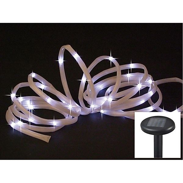 BURI Lichterkette Solarlichtschlauch 7m mit 50 günstig online kaufen