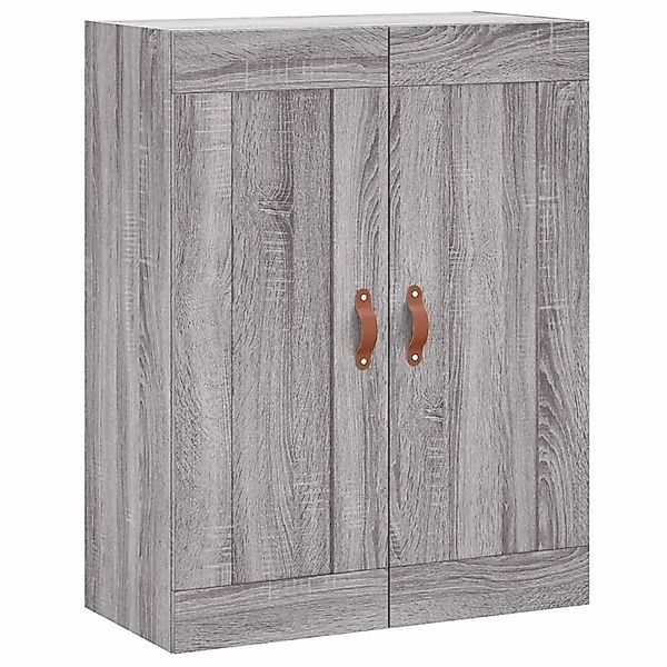 vidaXL Wandschrank Grau Sonoma 69,5x34x90 cm Holzwerkstoff 830362 günstig online kaufen