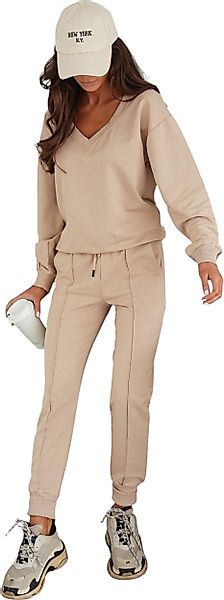 EloModa Jogginganzug Damen Jogginganzug Freizeitanzug mit günstig online kaufen