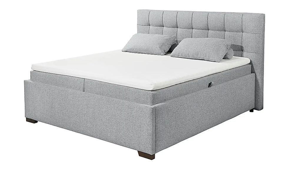 Boxbett mit Bettkasten Artos ¦ grau ¦ Maße (cm): B: 203 H: 123 Betten > Pol günstig online kaufen