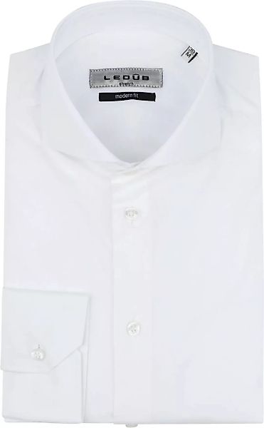 Ledub Hemd Weiß - Größe 42 günstig online kaufen