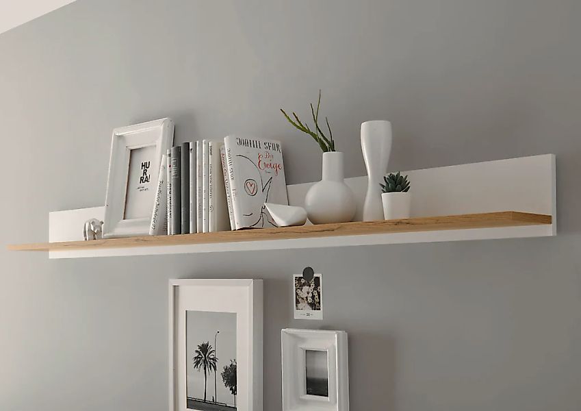 INOSIGN Wandregal "City/Giron, modernes Wandboard, Wandhalter mit Ablageflä günstig online kaufen