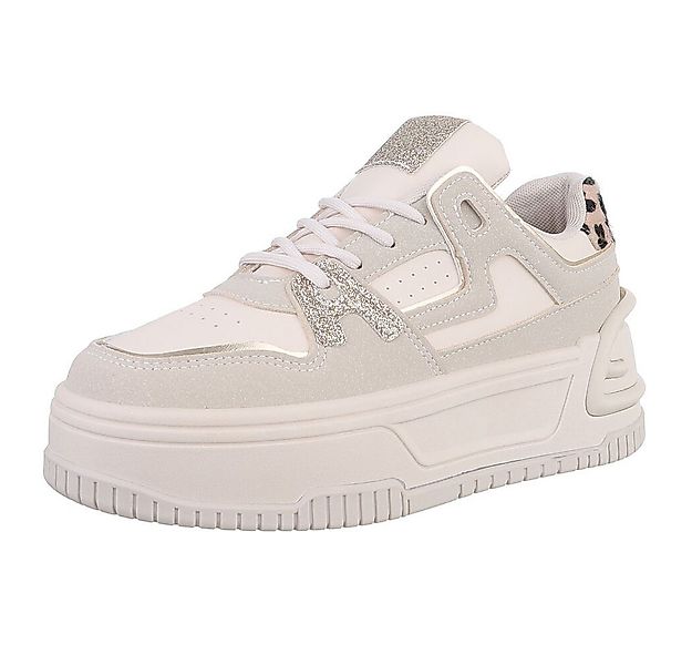 Ital-Design Damen Low-Top Freizeit Sneaker (88828487) Keilabsatz/Wedge Snea günstig online kaufen