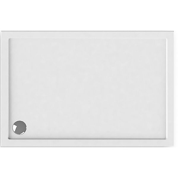 Schulte Duschwannen-Set Extraflach Rechteck 120 cm x 80 cm Alpinweiß günstig online kaufen