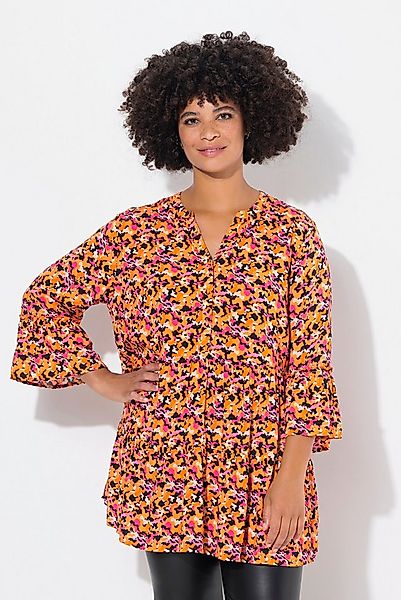 Angel of Style Tunika Tunikabluse A-Linie Camouflage-Print Volants günstig online kaufen