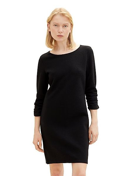 TOM TAILOR Denim Jerseykleid mit strukturiertem Material günstig online kaufen