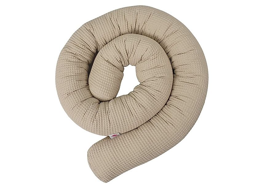 Babymajawelt Bettrolle Bett Nestchen Schlange, Wickeltischumrandung Waffel, günstig online kaufen