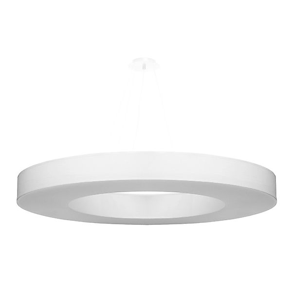 Sollux Lighting Kronleuchter Saturno Slim 90 Weiß günstig online kaufen