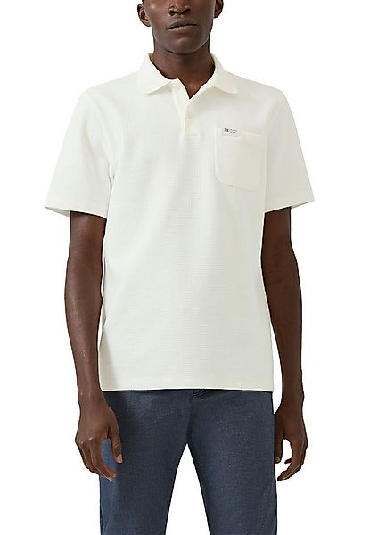 s.Oliver Poloshirt in Waffle-Optik günstig online kaufen