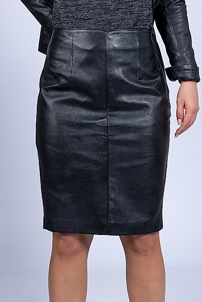 Be Noble Lederrock Bilbao Eleganter Rock in Knielänge günstig online kaufen
