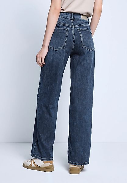 STREET ONE STUDIO Loose-fit-Jeans High Waist günstig online kaufen