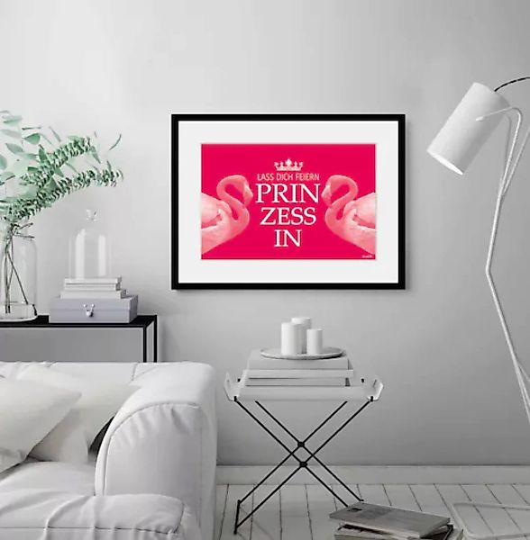 queence Bild "PRINZESSIN", Flamingos, (1 St.) günstig online kaufen