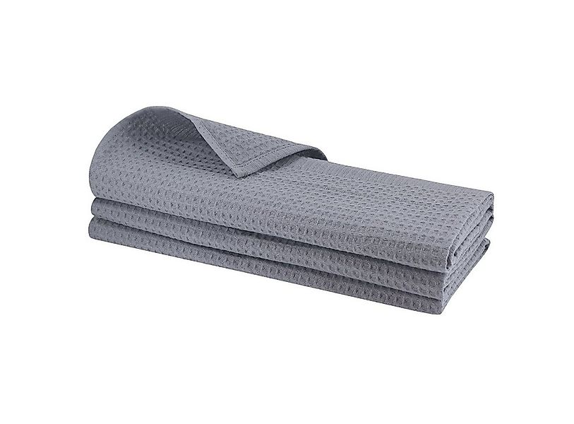 Engelland Geschirrtuch Poliertuch, (Vorteils-Set, 3-tlg., Waffel-Pique), 10 günstig online kaufen