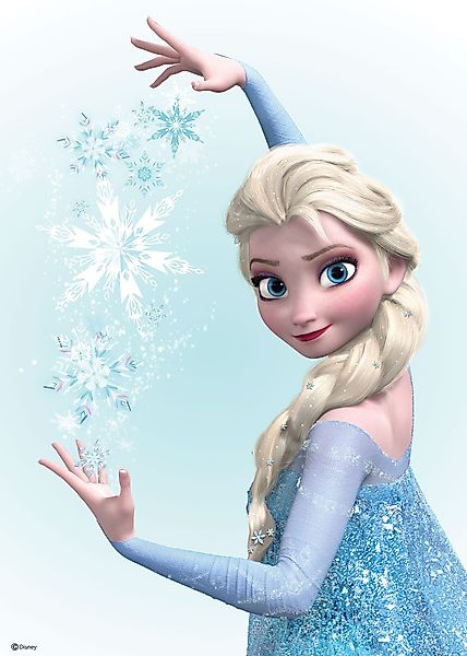 Wallarena Leinwandbild Kinderzimmer Mädchen Frozen Wandbild günstig online kaufen