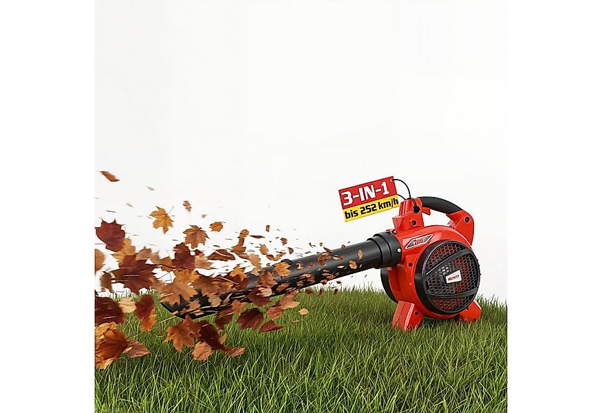 Hecht Benzin-Laubbläser 9280 3in1 Laubsauger Laubhäcksler, 1 PS, 50 Liter F günstig online kaufen