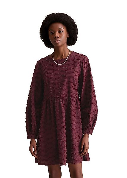 Marc O'Polo DENIM Minikleid aus Baumwoll-Fil Coupé günstig online kaufen