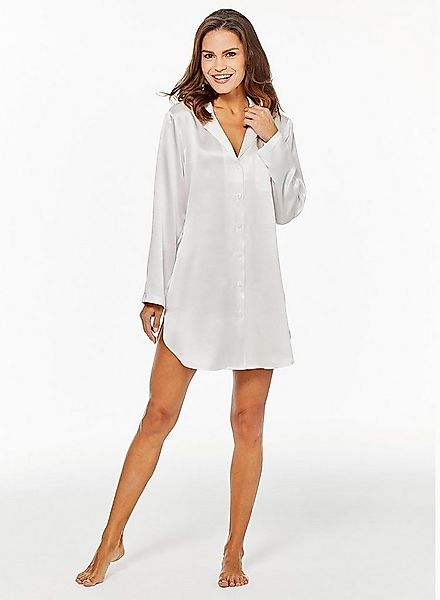 Jadee Sleepshirt Stella aus reiner Seide Unifarben günstig online kaufen