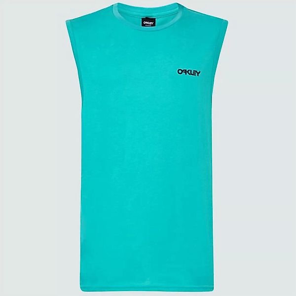 Oakley Apparel Rainbow Waves B1b Ärmelloses T-shirt XL Light Emerald günstig online kaufen