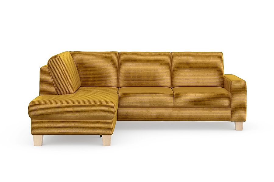 Home affaire Ecksofa "Summer L-Form" mit Ottomane, wahlweise mit Bettfunkti günstig online kaufen