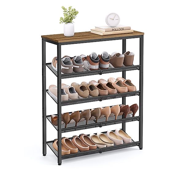 VASAGLE Schuhregal Schuhablage, platzsparend für Eingangsbereich günstig online kaufen