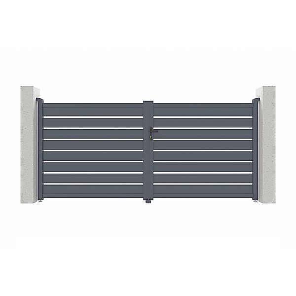 Casanoov Flügeltor Elektrisch 3 5M Vogel H 160Cm & Drehtorantrieb Hicker B2 günstig online kaufen