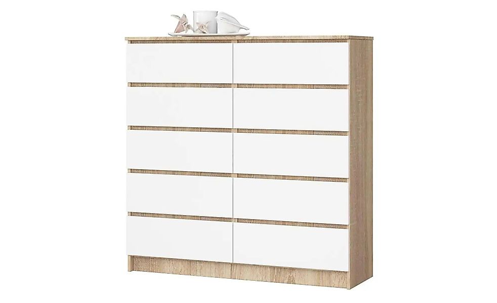 Kommode mit 10 Schubladen Kersten ¦ mehrfarbig ¦ Maße (cm): B: 120 H: 121 K günstig online kaufen