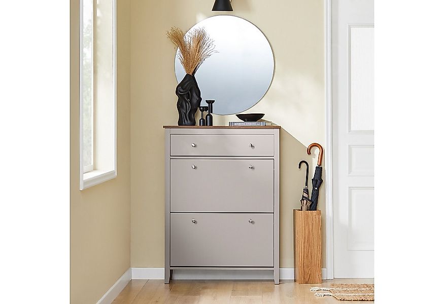 SoBuy Schuhschrank FSR89, Schuhkipper schmal, Kommode für 12-14 Paar Schuhe günstig online kaufen