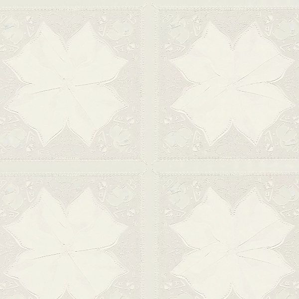 Bricoflor Neobarock Tapete in Weiß Elegante Ornament Tapete im Modischen St günstig online kaufen