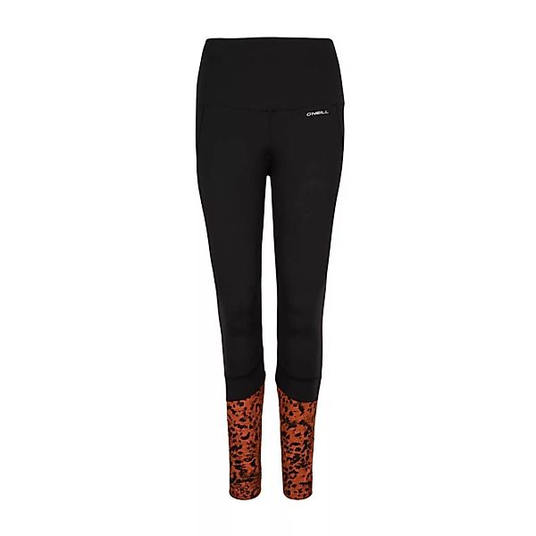 O´neill Active Printed Leggings L Brown With Red günstig online kaufen