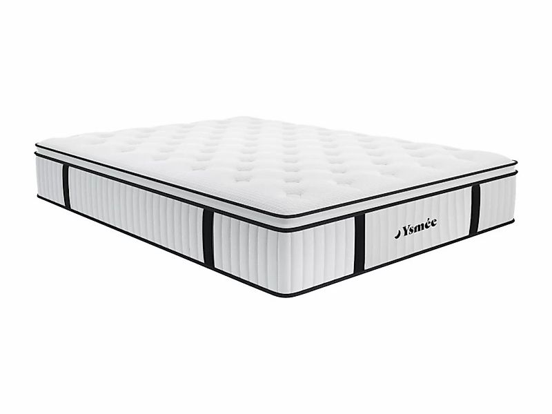 Taschenfederkernmatratze - 140 x 190 cm - mit integriertem Topper - 1 Zone günstig online kaufen