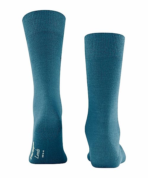 Burlington Leeds Herren Socken, 46-50, Blau, Uni, Schurwolle, 21007-658503 günstig online kaufen