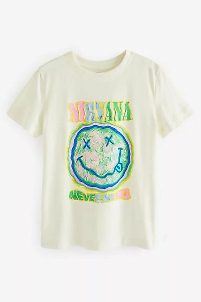 Next T-Shirt Lizensiertes T-Shirt, Nirvana (1-tlg) günstig online kaufen