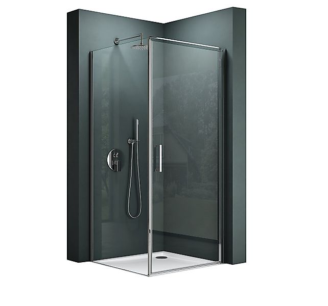 Mai & Mai Eckdusche Duschkabine Rav36-Plus ESG-Sicherheitsglas Nano-Beschic günstig online kaufen