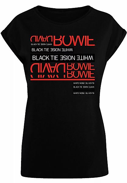 F4NT4STIC T-Shirt "David Bowie Black Tie White Noise", Print günstig online kaufen