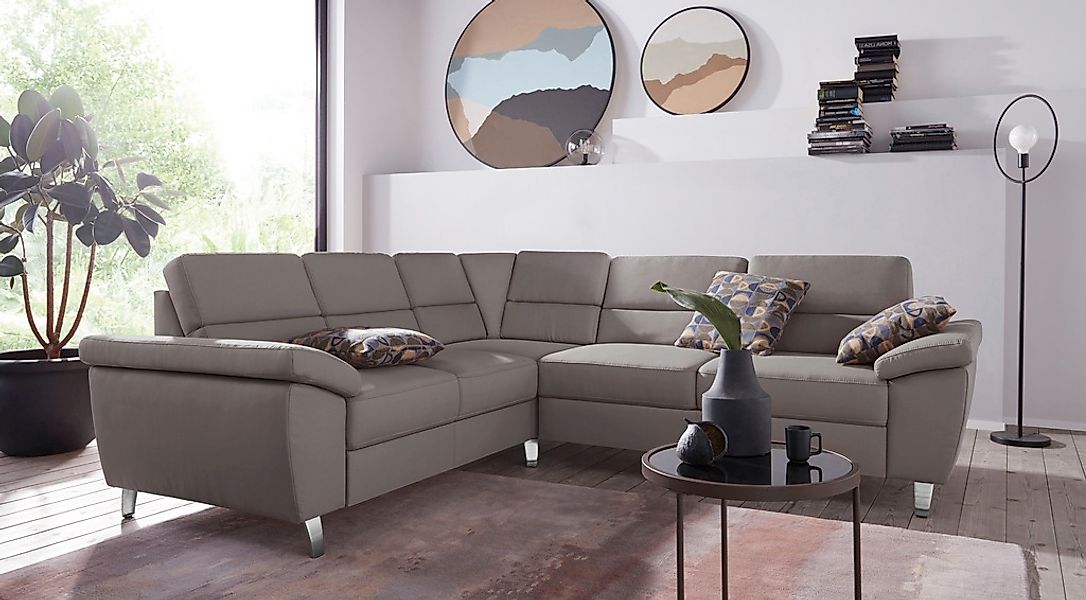 sit&more Ecksofa "Sorano L-Form" wahlweise mit Bett- und Relaxfunktion, ink günstig online kaufen